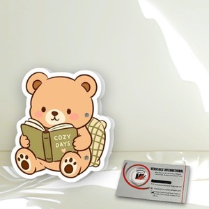 Lápiz Magnético Acrílico Multifuncional con Diseño de Oso, Diamante, Flor y Corazón, para Lectura, Extensión de Pestañas, con Logotipo Personalizado - Product Image 6