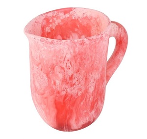 Pichets en résine à motif de Noël moderne et classique, tasses en céramique artisanales pour la maison, l'hôtellerie, les cadeaux, vente en gros abstraite - Product Image 6