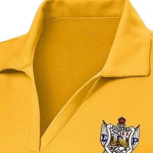 Polo brodé personnalisé avec emblème Sigma Gamma Rho, T-shirt unisexe en coton pour sororité grecque, vêtement décontracté et sportif universitaire - Product Image 3