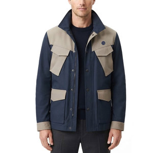Chaqueta Utilitaria para Hombre, Diseño Simple y Casual con Bolsillos Frontales Funcionales, Ajuste Cómodo para Uso Diario y al Aire Libre - Product Image 1