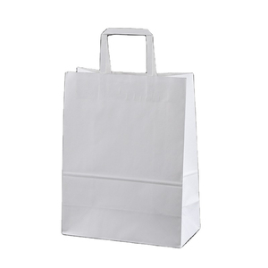 Sacs en papier kraft brun à fond carré recyclables de grande taille - Product Image 2