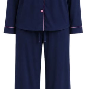 Ensembles de pyjamas en bambou personnalisés Jack and Jill pour femmes, doux, respirants, à manches longues, boutonnés, vêtements de nuit en deux pièces, vente en gros - Product Image 4