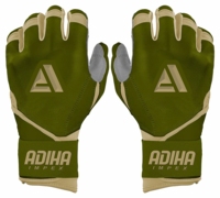 Guantes de Béisbol de Piel de Cabra de Primera Calidad, Tamaños y Colores Personalizables, Cierre de Velcro, Gran Calidad de Adiha Impex