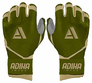 Gants de frappe de baseball en cuir de chèvre de qualité supérieure, gants de frappe de softball sur mesure de grande qualité, fabriqués par Adiha Impex - Product Image 1