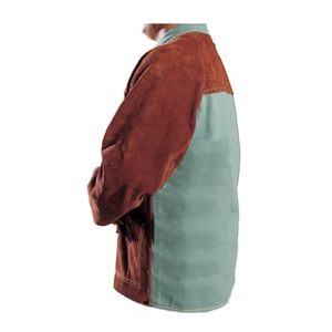 Vestes de soudage épaisses en cuir de vachette de qualité A+, sur mesure, vêtements de sécurité pour soudeurs, protection corporelle, veste de soudage - Product Image 4