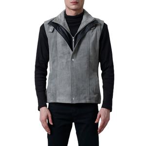 Premium Outer Wear Stylish Outwear Best Selling Top Quality Leather Waistcoat Warm <b>Heated</b> And Windproof Genuine <b>Men</b> Leather <b>Vest</b> - Product Image 1