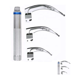 Set de Laringoscopio Manual de Fibra Óptica, Kit de Intubación para Diagnóstico Médico con Hojas y Portaagujas de Un Solo Uso - Product Image 3