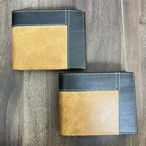 2025 Hot Selling Personalized <b>Men</b> Casual Short Leather Wallet Genuine Cow Leather Anti Theft <b>Card</b> Holder Purse <b>Best</b> Gift For <b>Men</b> - Product Image 5
