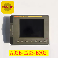 A02B-0283-B502 Panel de Control PLC 0i-MC Original, Interfaz de Operador HMI CNC, Unidad MDI LCD, Controlador Modular, Programación PLC