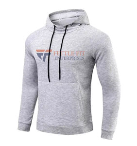 Sweat à capuche en molleton respirant en coton de qualité supérieure OEM, logo personnalisé, vêtements décontractés, coupe personnalisée, streetwear moderne, unisexe - Product Image 3