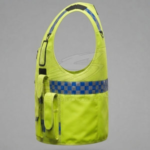 Chaleco de Seguridad Reflectante ANSI Clase 3 con Múltiples Bolsillos, Impermeable, de Malla, con Logotipo Personalizado, para Equipos de Topografía, Trabajadores de Carreteras, Uso Diario - Product Image 3