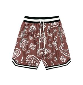 กางเกงขาสั้นตาข่ายบาสเก็ตบอลสำหรับผู้ชายกางเกงขาสั้นสำหรับเล่นบาสเก็ตบอลระบายอากาศได้ดีพิมพ์ลาย - Product Image 1