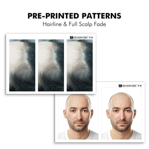 Peau d'entraînement personnalisée en <span class=keywords><strong>cuir</strong></span> SMP pour la micropigmentation du <span class=keywords><strong>cuir</strong></span> <span class=keywords><strong>chevelu</strong></span> et la formation au <span class=keywords><strong>tatouage</strong></span> capillaire - Product Image 4