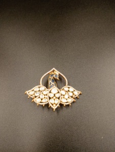 Broche Clásico de Elefante en Oro con Cristales y Pedrería Azul, Joyería Fina para Mujer, Regalo de Lujo Unisex, Amaira Jewels 925 - Product Image 2