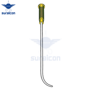Disector de Senos Silverstein de 30 cm, 10 mm de Diámetro, Curva de 4 cm, Acero Inoxidable, Instrumento Quirúrgico Reutilizable para Senos - Product Image 2