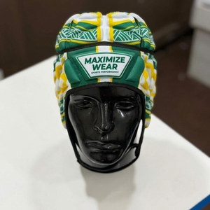 Funda Protectora para Casco de Rugby Unisex para Adultos con Logotipo Personalizado, Acolchada, Ligera, Transpirable, de Tela de Poliéster, Acolchada, con 7 Ventilaciones de Aire - Product Image 1