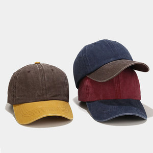 Gorra de Béisbol Unisex ECONEX SPORTS de 6 Paneles, Color Sólido, Visera en Contraste, Ajustable, de Sarga de Algodón, Transpirable, Impermeable, con Relieve - Product Image 5