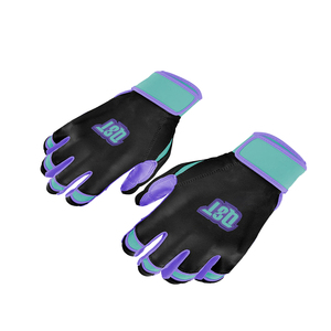 Guantes de Bateo de Béisbol para Zurdos, Personalizados con Logotipo, de Cuero Cabretta, con Cierre de Gancho y Bucle, Ecológicos, de Puño Corto y Suaves - Product Image 6