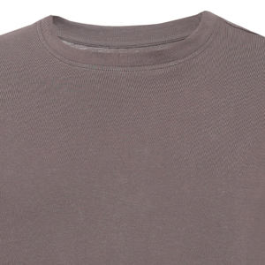 Camiseta de alta calidad 100% algodón para hombre, lisa, informal, con cuello redondo, extragrande, con logotipo personalizado, en varios tamaños. - Product Image 1