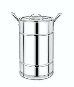 Olla térmica industrial de acero inoxidable premium de 30L, extra grande, aislada, de calibre grueso, para catering. - Product Image 4