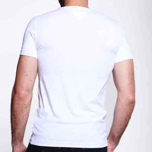 100% Cotton Lightweight O-Neck Loose Fit Formal Men's <b>T</b>-<b>Shirts</b> Anti-Pilling Short Sleeve Letter Pattern Summer Clothes Bulk - Product Image 2