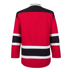 Jersey de Hockey sobre Hielo Unisex OEM ODM, Impreso, Transpirable, 100% Poliéster, Absorbente de Humedad, Reversible, Personalizado para Equipos, Tallas Grandes - Product Image 6
