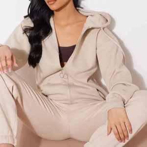 Custom Logo Acid Washed Casual Tracksuits Women High Quality ODM/OEM Service High Quality Custom Made Tracksuits wholesale - Product Image 2