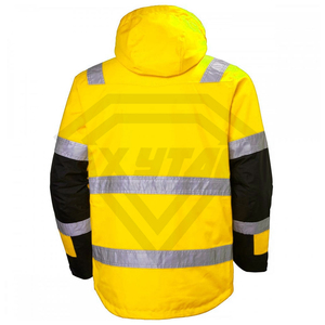Chaqueta de Seguridad de Alta Visibilidad Premium, Impermeable, Reflectante, Ropa de Trabajo, Abrigo de Invierno, Equipo de Construcción Resistente, Uniforme de Minería para Hombre - Product Image 2