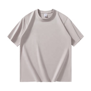 Camiseta Blanca para Hombre al por Mayor, Personalizable, de Calidad, Ecológica, Transpirable, de Secado Rápido, 200g, Algodón, Holgada, con Hombros Caídos, Talla Grande - Product Image 3