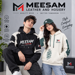 Sweat-shirt à capuche unisexe 100% coton French Terry respirant, coupe ample, décontracté, avec poche et logo imprimé - Product Image 1