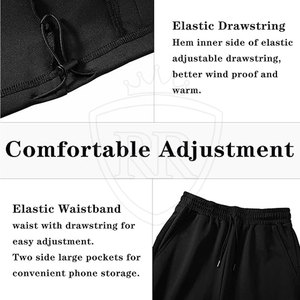 Athletic Training Fitness Activewear Set Sports Tracksuit Men Heavyweight Winter Performance Jacket <b>Trousers</b> Comfortable - Product Image 5