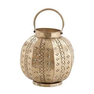 Farol marroquí decorativo de metal para jardín, para iluminación de caminos al aire libre y decoración de patios. - Product Image 2