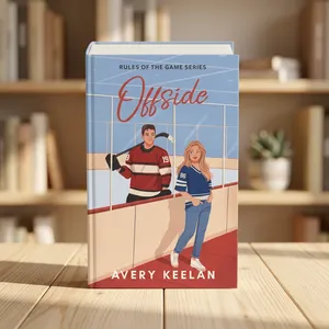 Off Side de Avery Keelan, novela de bolsillo sobre el romance deportivo del hockey universitario. - Product Image 1