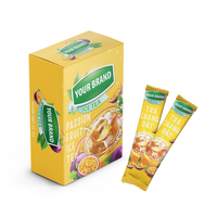 Exportkwaliteit Passievrucht Drinkpoeder Premix Zwarte Thee Poeder Snelle Bereiding Thee Groothandel
