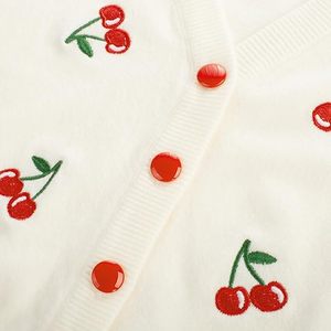 Breathable Modern Fit V-Neck Embroidery Cardigan Men’s Contrast Stripe Varsity Knitted Sweater for Trendy American 2026 - Product Image 2