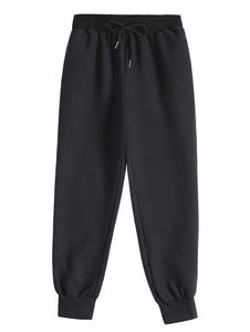 กางเกงเทอร์รี่ฟลีซผู้ชายยอดนิยม ผ้าฝ้าย 100% สไตล์สตรีทแวร์ ทรงโอเวอร์ไซส์ ทรงปกติ น้ำหนักปานกลาง กางเกงขายาวผู้ชาย - Product Image 5