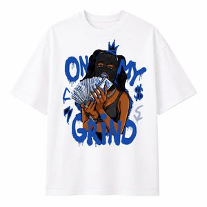 Camiseta de Manga Corta con Estampado Urbano, Diseño Personalizado, Cuello Redondo, Talla Grande, 100% Algodón Jersey, Ecológica, para Hombre - Product Image 1
