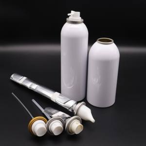 Vietnam Manufacturer's Empty Aluminum Aerosol <b>Spray</b> Pharmaceutical Metal Bottles with Pump Cap for Cosmetics and Personal Care - Product Image 1