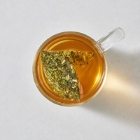 Damccot Clear Mind Blend Menthe Poivrée, Sachet de Thé Pyramidal, Boisson à Base de Plantes, Infusion Forte, 8 Sachets de Thé, Thé Herbal Coréen, Fournitures de Restauration