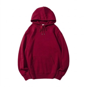 เสื้อฮู้ดดี้ผู้ชายขายส่ง เสื้อฮู้ดดี้ลำลองสีพื้นสำหรับผู้ชาย ระบายอากาศได้ดี รับสกรีนโลโก้และออกแบบเอง - Product Image 5