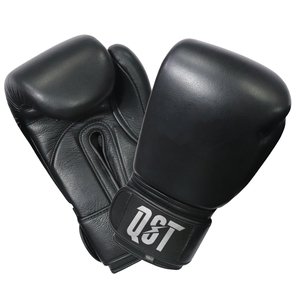 Gants d'entraînement de boxe professionnels en cuir PU respirant, anti-humidité, personnalisables avec fermeture auto-agrippante pour le sparring et le sac de frappe - Product Image 4