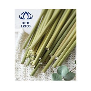Pailles en bambou résistantes à la chaleur DISPONIBLES |   Pailles réutilisables naturelles résistantes et anti-imbibation pour le café - Product Image 1