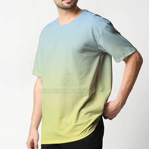 เสื้อยืดโอเวอร์ไซส์สำหรับฤดูร้อน สั่งทำได้ พร้อมปักโลโก้ ผ้าฝ้าย 100% ทรงหลวม พิมพ์ลาย เสื้อยืดโอเวอร์ไซส์สำหรับผู้ชาย - Product Image 2