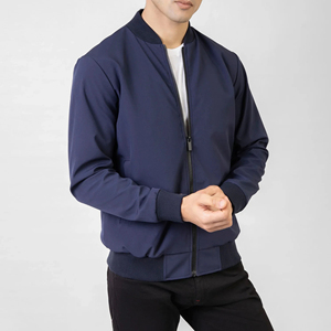Hot Sale Bomber <b>Jacket</b> For Men <b>Lightweight</b> Long Sleeve Zipper Up Warm Winter <b>Casual</b> Wear Men's <b>Jackets</b> OEM Service Custom - Product Image 5
