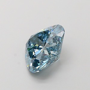 Diamant de laboratoire CVD de 1,35 carat, forme cœur, bleu vif fantaisie, clarté VS2, polissage excellent, pierre précieuse de luxe haut de gamme - Product Image 3