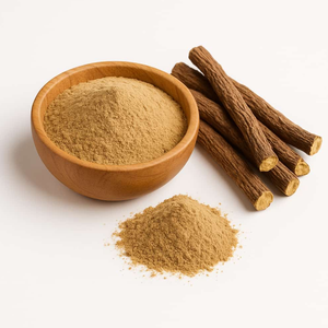 Poudre de réglisse pure en vrac, poudre de racine de Mulethi naturelle de haute qualité, matière première à bas prix - Product Image 1