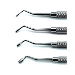 Professional <b>Dogmatic</b> Dental Plastic Filling Instrument Set Reusable Excellent Quality Manual Double Ended Serrated Amalgam - Product Image 3