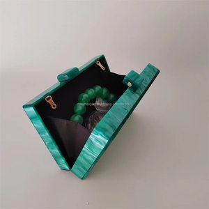 Lo último en bolsos de mano de madera y resina para mujer, bolso de mano para fiesta de noche, bolso de mano de resina hecho a mano para mujer de RF Crafts - Product Image 2