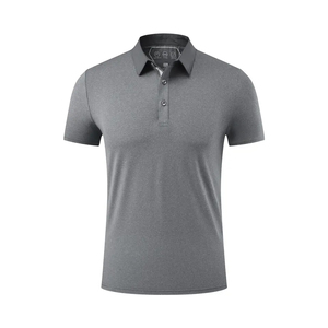Camiseta de Manga Corta para Hombre, de Alta Calidad, Elástica y Transpirable, Tejido de Punto de Poliéster/Algodón, Impresión Personalizada con Logotipo Frontal - Product Image 3