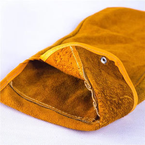 Manchons de soudage en cuir de vachette résistant à la chaleur et aux étincelles, durables, antidérapants, personnalisables pour les bras de soudeurs - Product Image 6